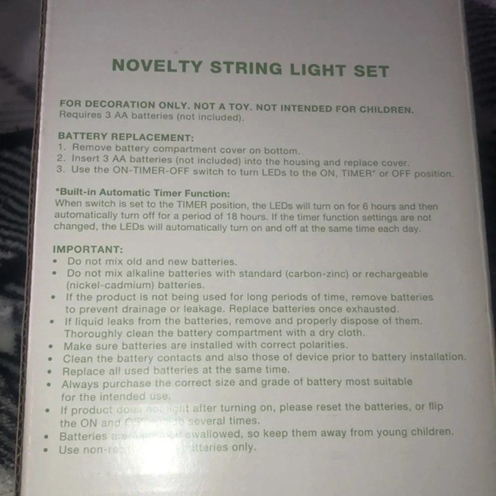 Pineapple Novelty String Light Set Warm White‎ New